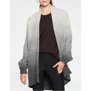 Athleta | Lucca Ombre Wrap | Wool/Cashmere Open Cardigan‎ | Women’s XS